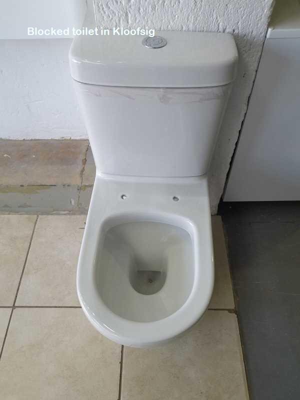 Kloofsig blocked toilet cleaners