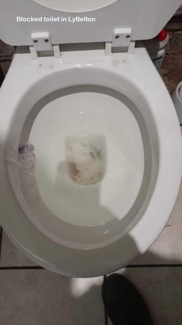 Lyttelton blocked toilet cleaners