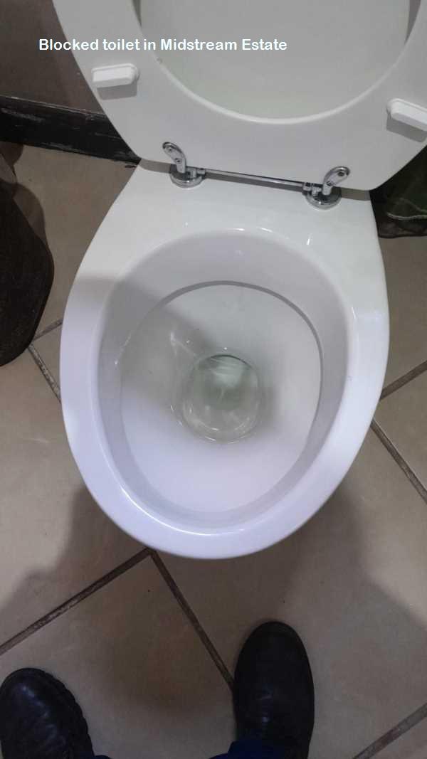 Midstream Estate blocked toilet cleaners