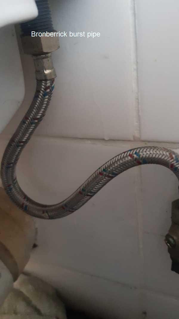 Bronberrick burst pipe repair