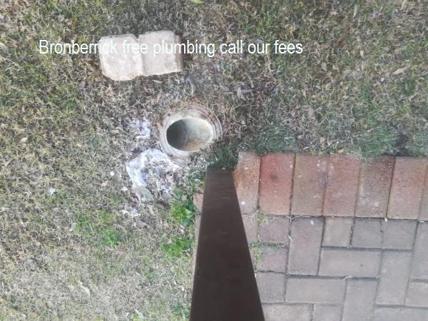 Bronberrick free plumbing call our fees