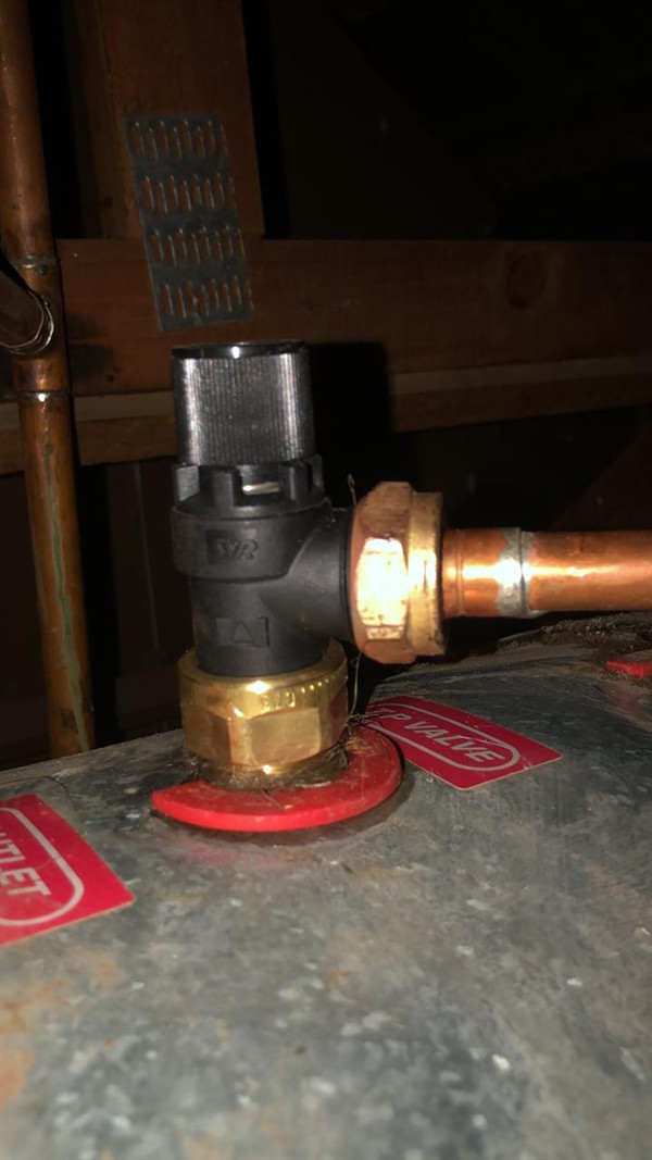 Heavy gushing from burst geyser in Woodlands