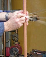 Burst pipe in the Edenglen area