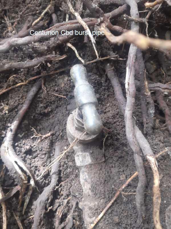 Centurion Cbd burst pipe repair