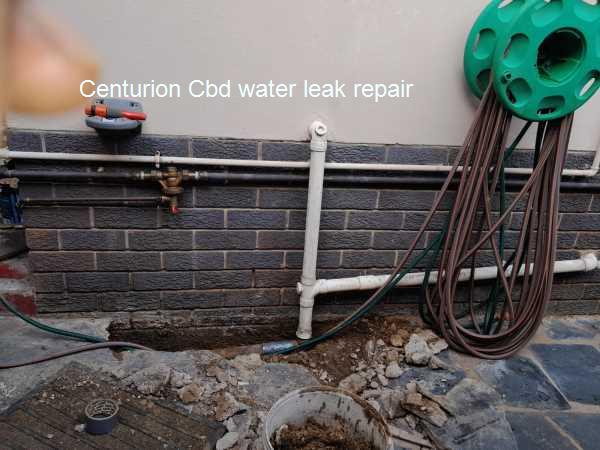 Centurion Cbd water leak repair by qaulified plumbers done while you wait as we do carry stock on board.