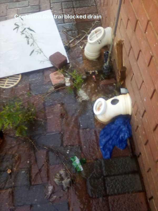 Centurion Central blocked drain cleaners