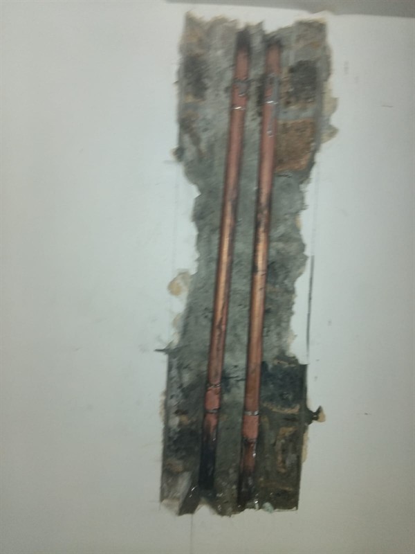 Urgent wall leak from burst pipe in Chancliff
