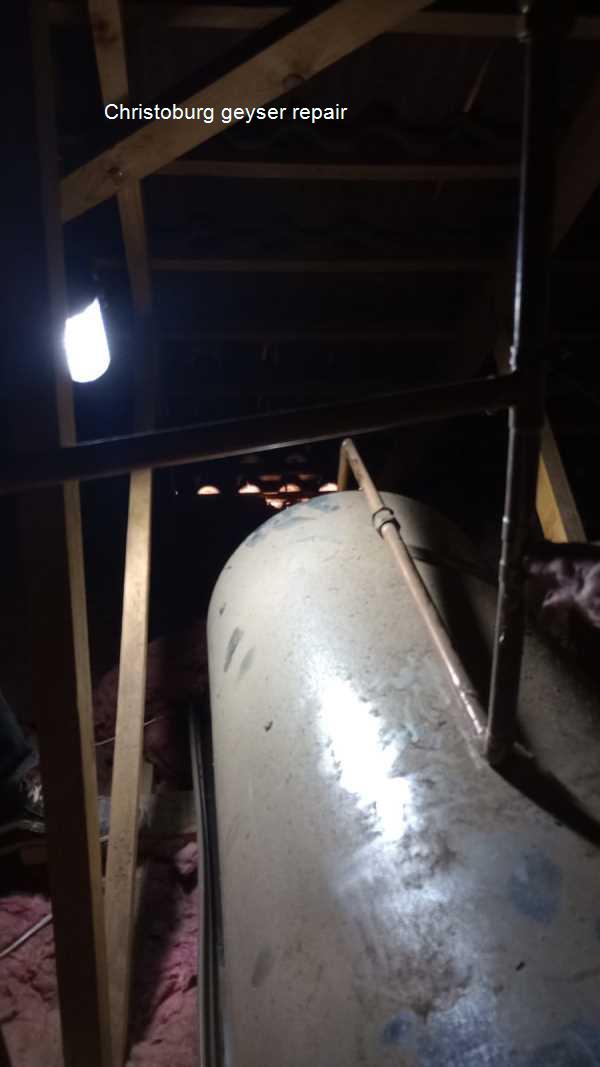 Christoburg geyser repair