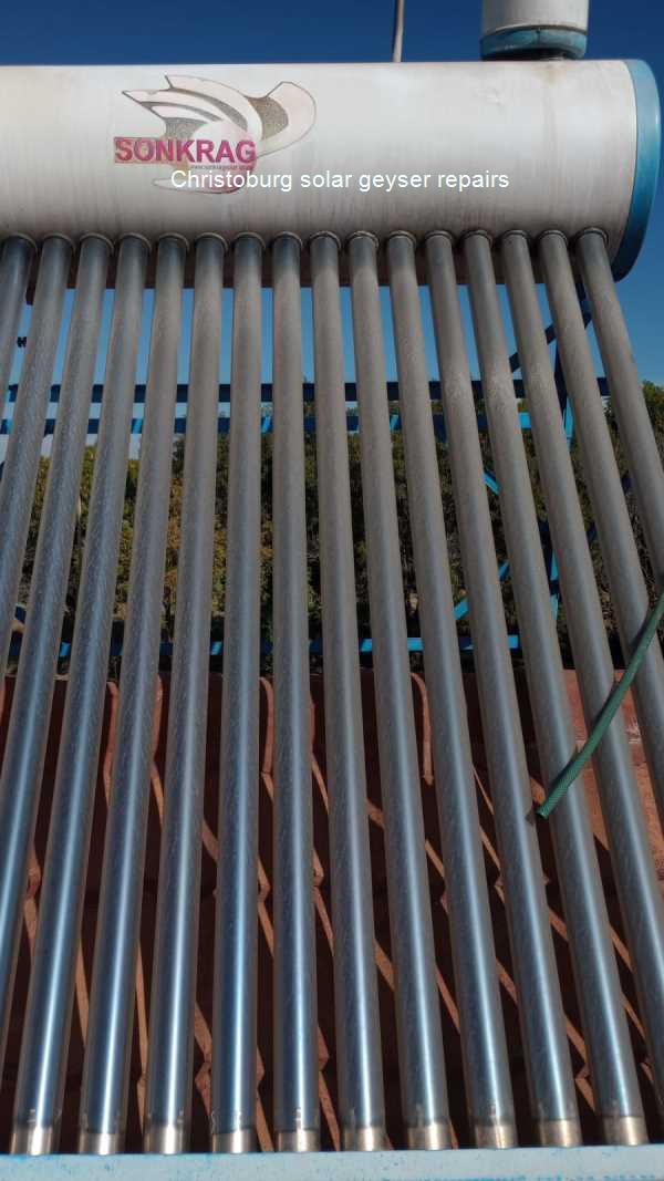 Christoburg solar geyser repair teams are fully equipped and certified to ensure a first-time fix for all your solar geyser issues in Christoburg.