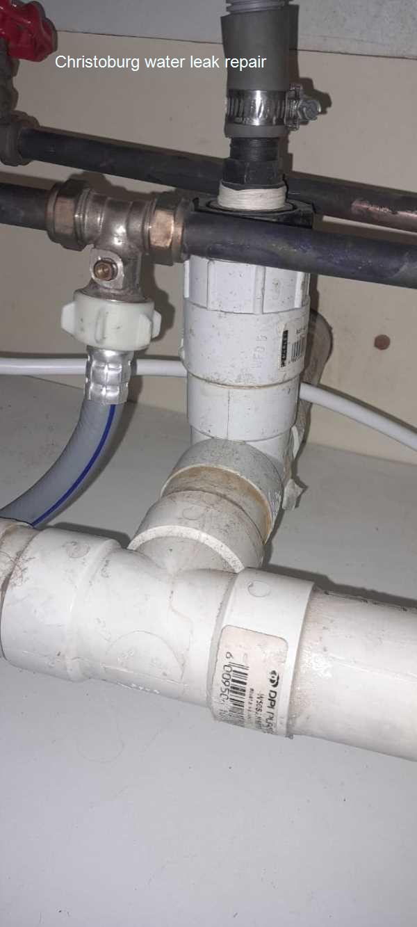 Christoburg water leak repair at all hours including public holidays by qualified plumbers.
