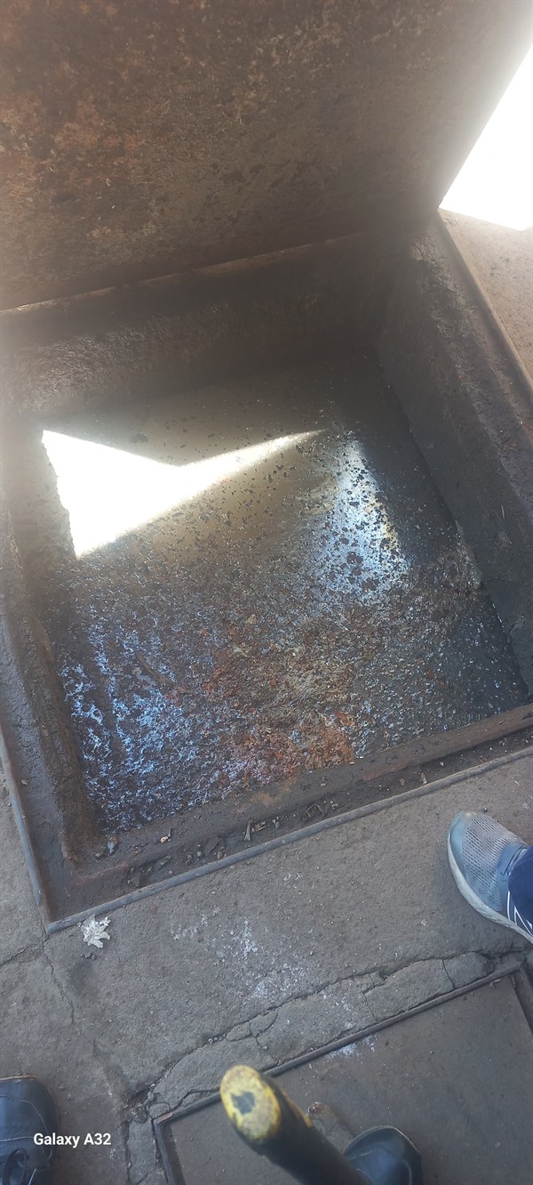 Pipe clear and fixed after repair