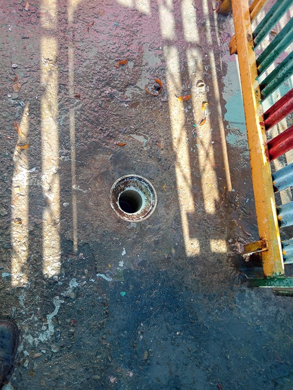 Stubborn clog in sewer line