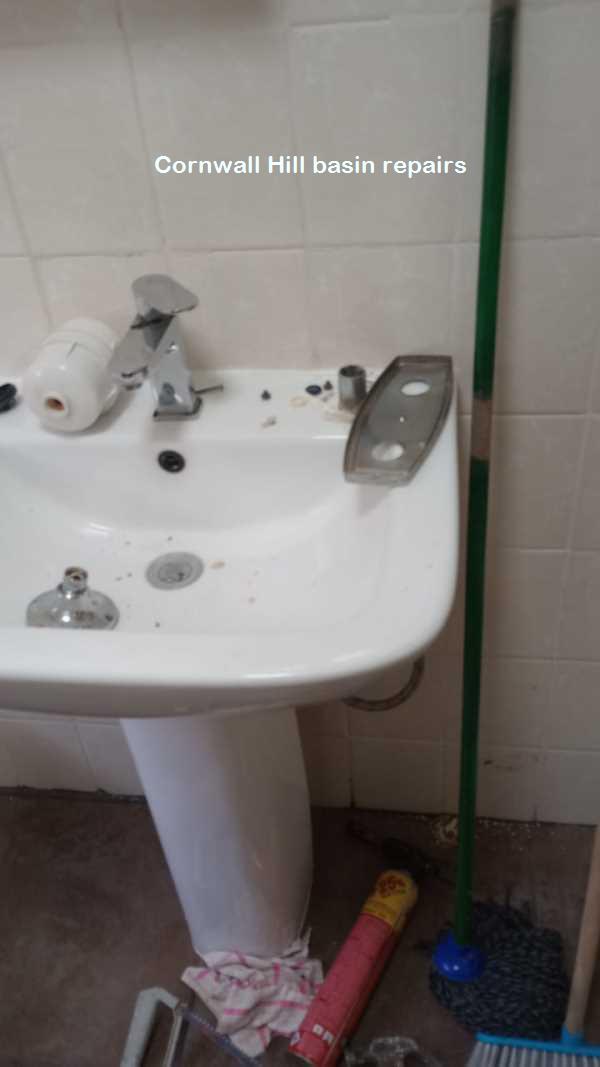 Cornwall Hill basin repairs