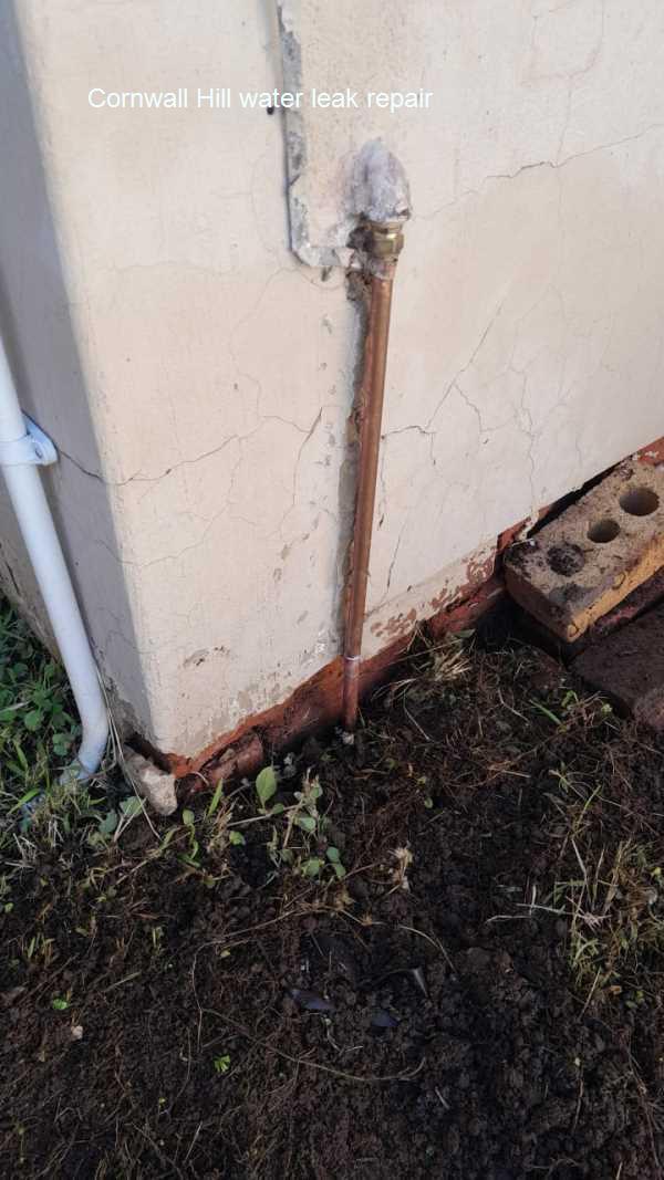 Cornwall Hill water leak repair at all hours by qualified plumbers with many years of experience.