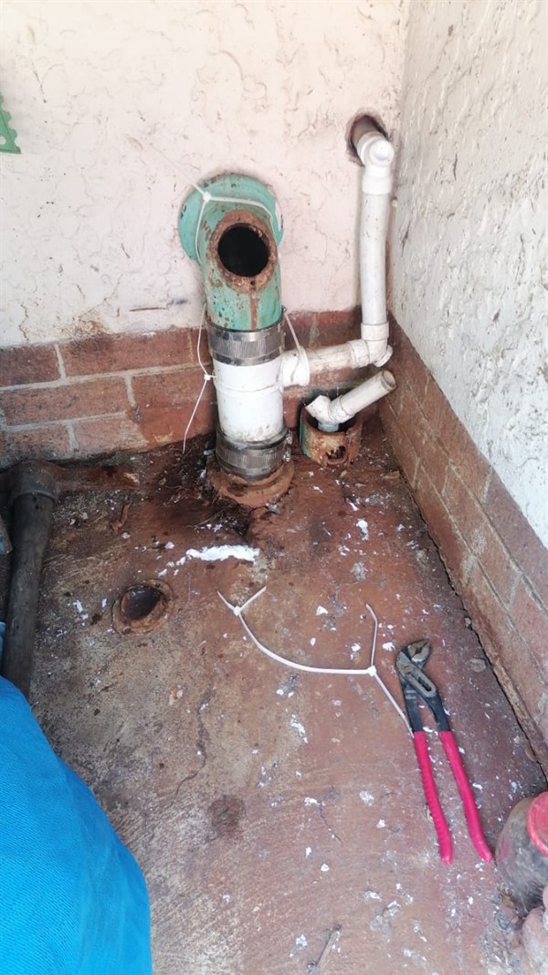 Smooth flow returned to drain
