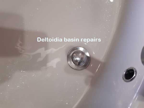 Deltoidia basin repairs