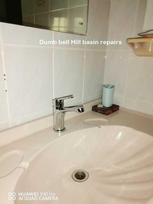 Dumb bell Hill basin repairs
