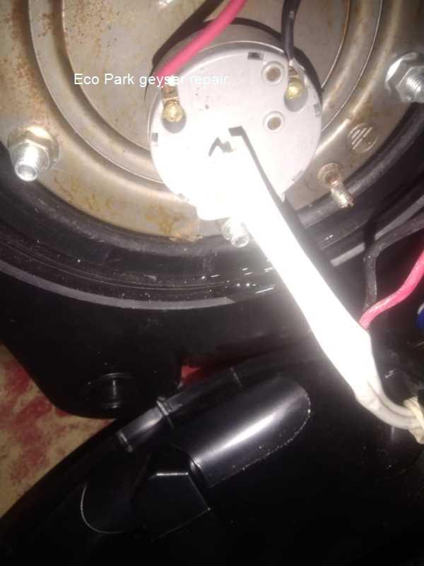 Eco Park geyser repair