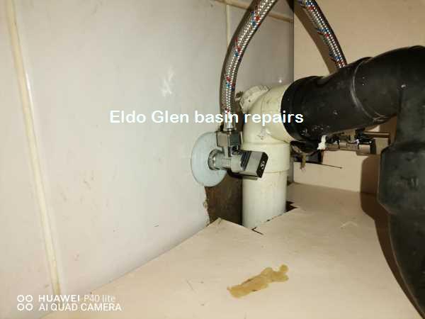 Eldo Glen basin repairs