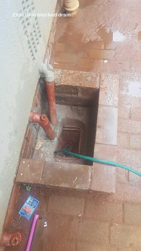 Eldo Glen blocked drain cleaners