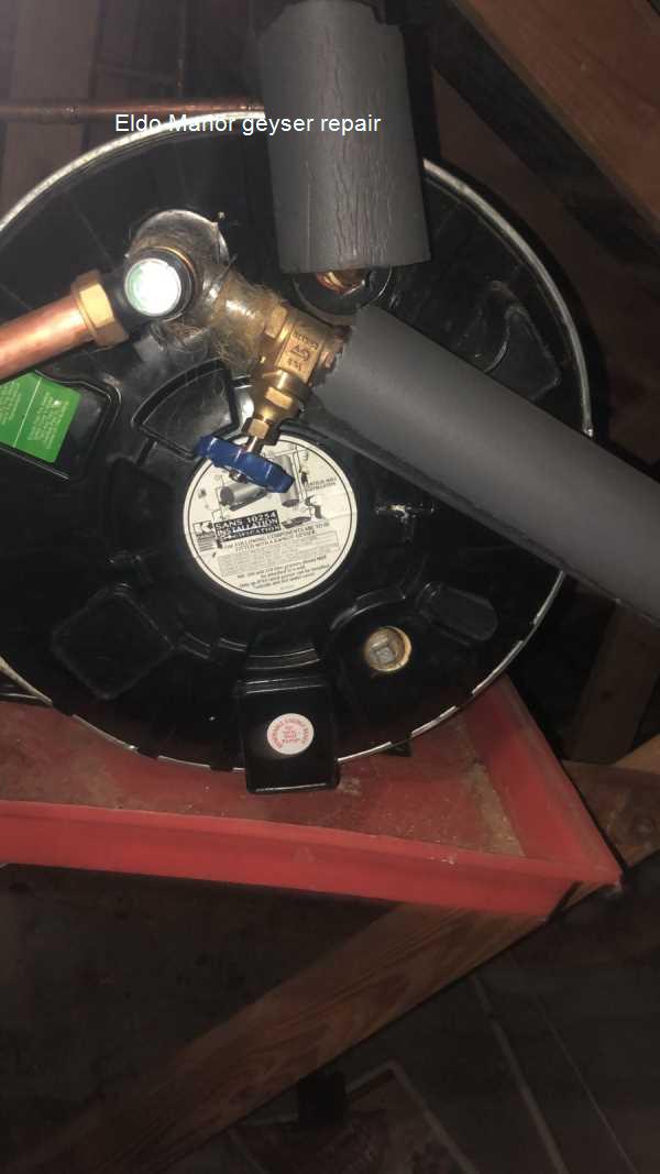 Eldo Manor geyser repair