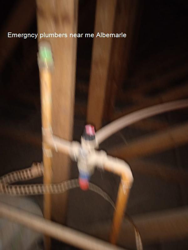 Local Albemarle plumbers service image for homes and businesses