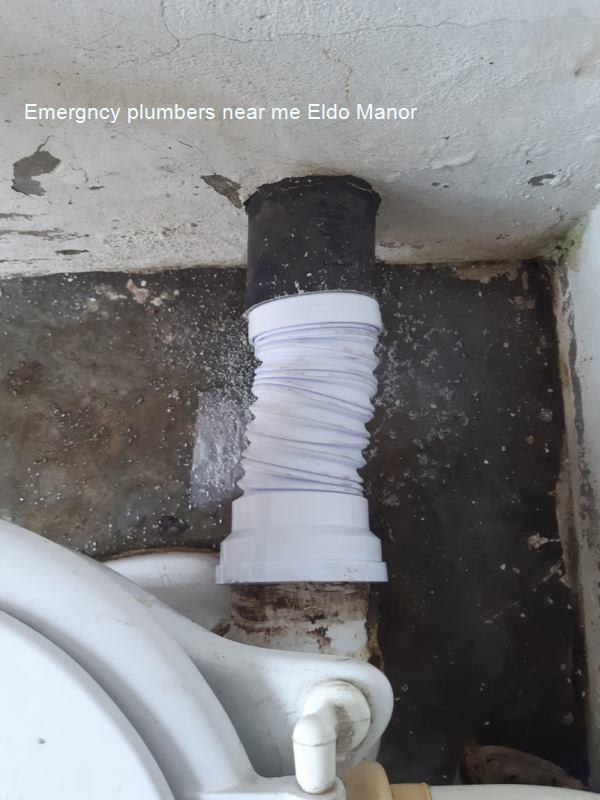 Emergncy plumbers near me Eldo Manor
