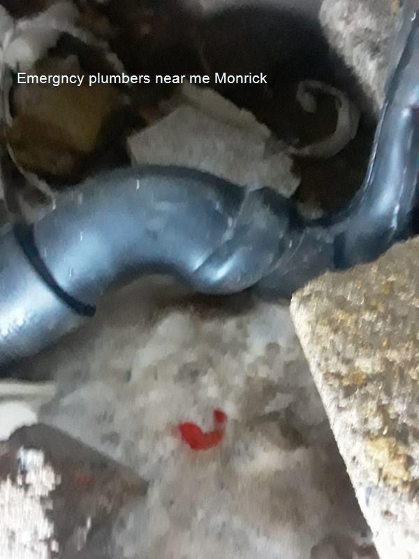 Emergncy plumbers near me Monrick