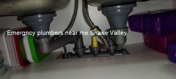 Emergncy plumbers near me Snake Valley