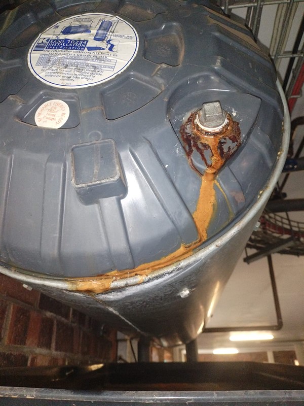 Sudden failure in your geyser in Midrand CBD