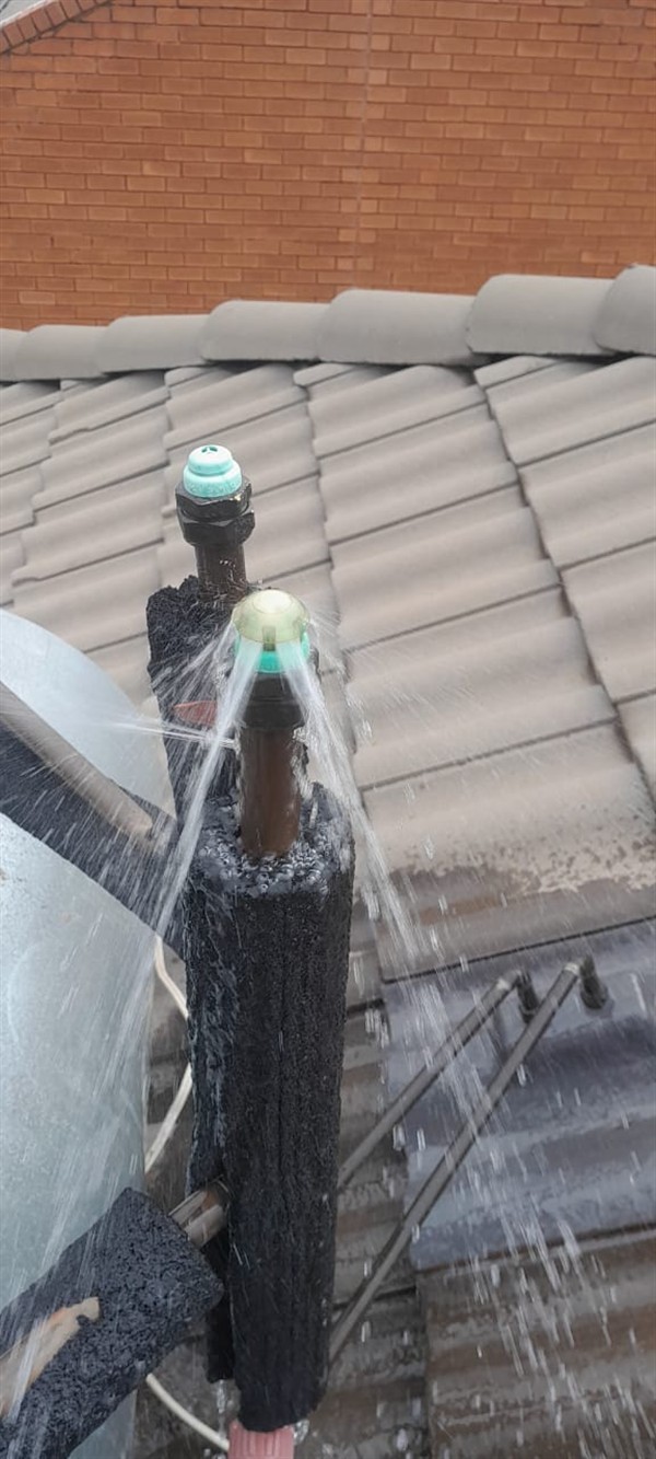 Open geyser showing heating element and thermostat repair work in Unaville with exposed wiring and internal components