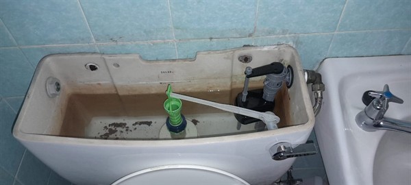 Open geyser showing heating element and thermostat repair work in Wheatlands with exposed wiring and internal components