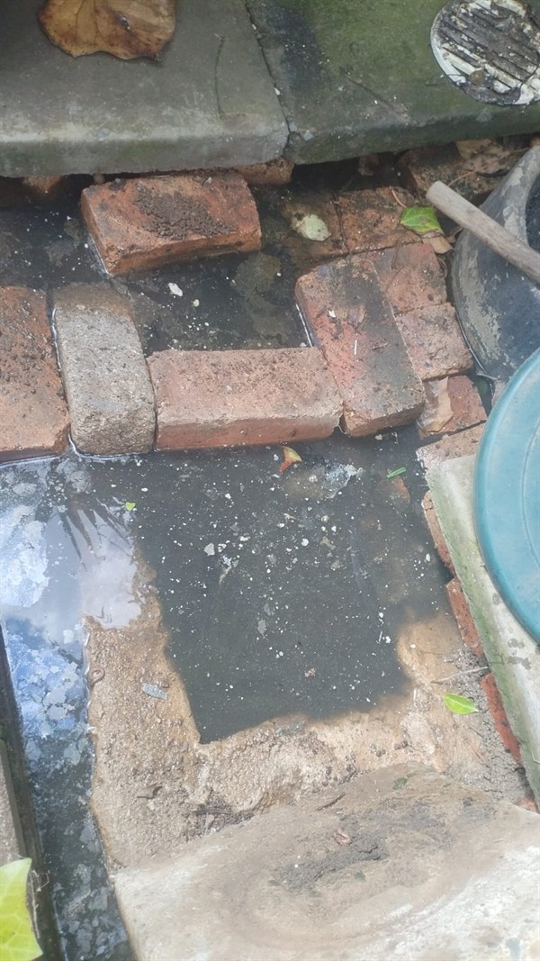 Pipe clear and fixed after repair