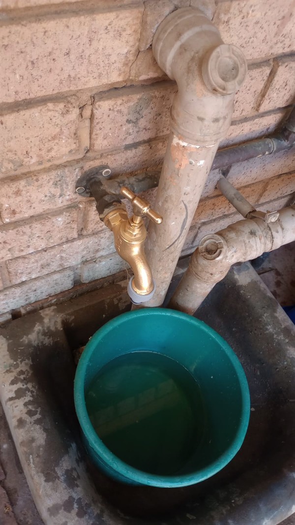 Drainage clear after blockage removal