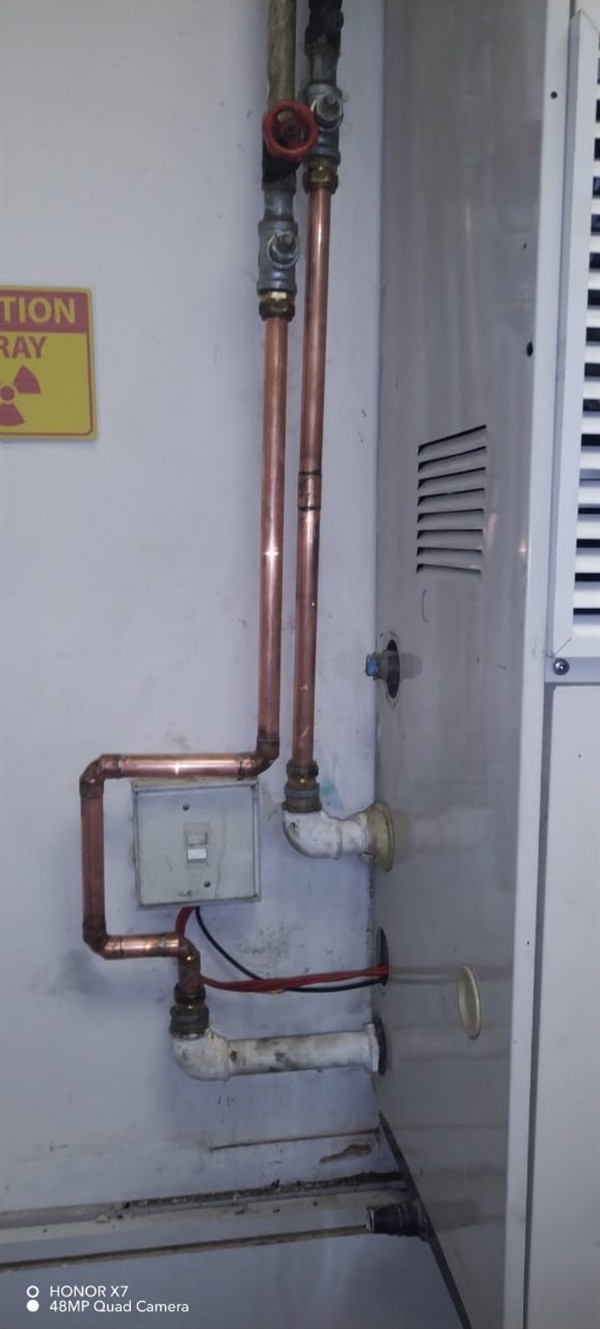 Leaking wall from burst pipe causing higher bills in Hestiapark