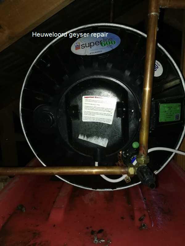 Heuweloord geyser repair