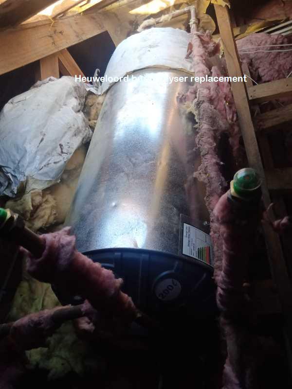 Heuweloord burst geyser replacement certified and qualified plumbers at all hours including weekends and public holidays with guarantees.