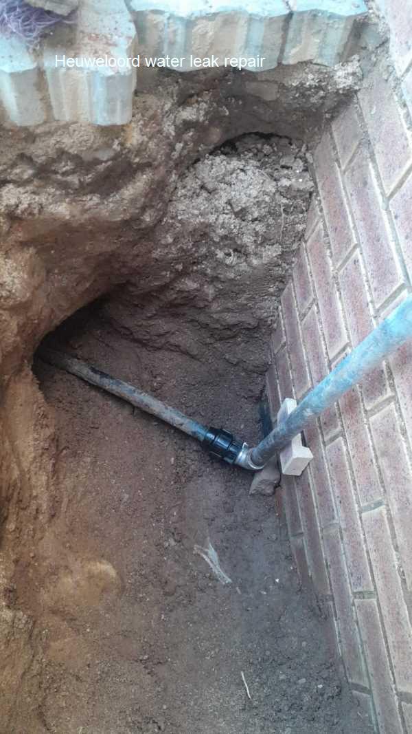 Heuweloord water leak repair at all hours including public holidays by qualified plumbers.