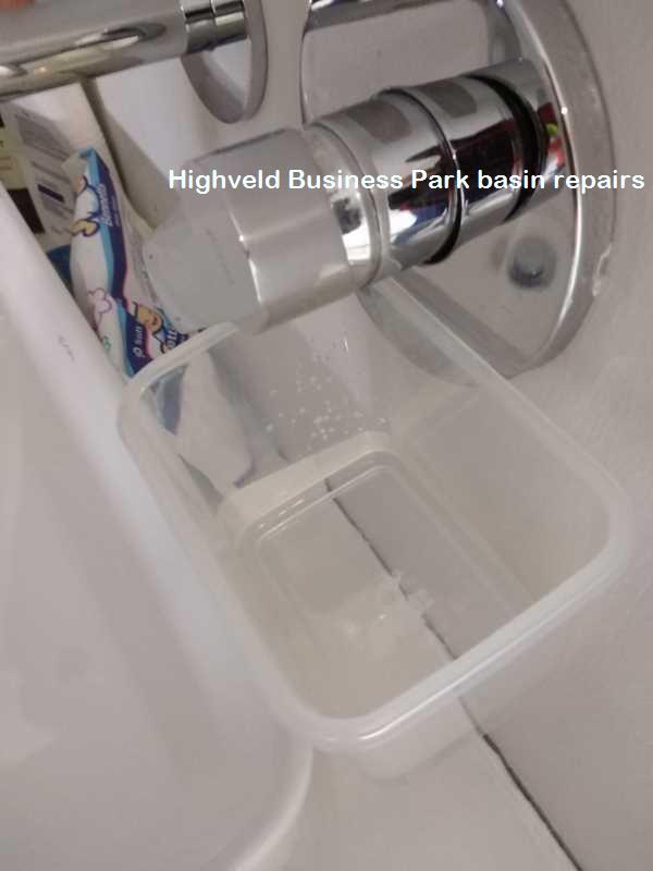 Highveld Business Park basin repairs