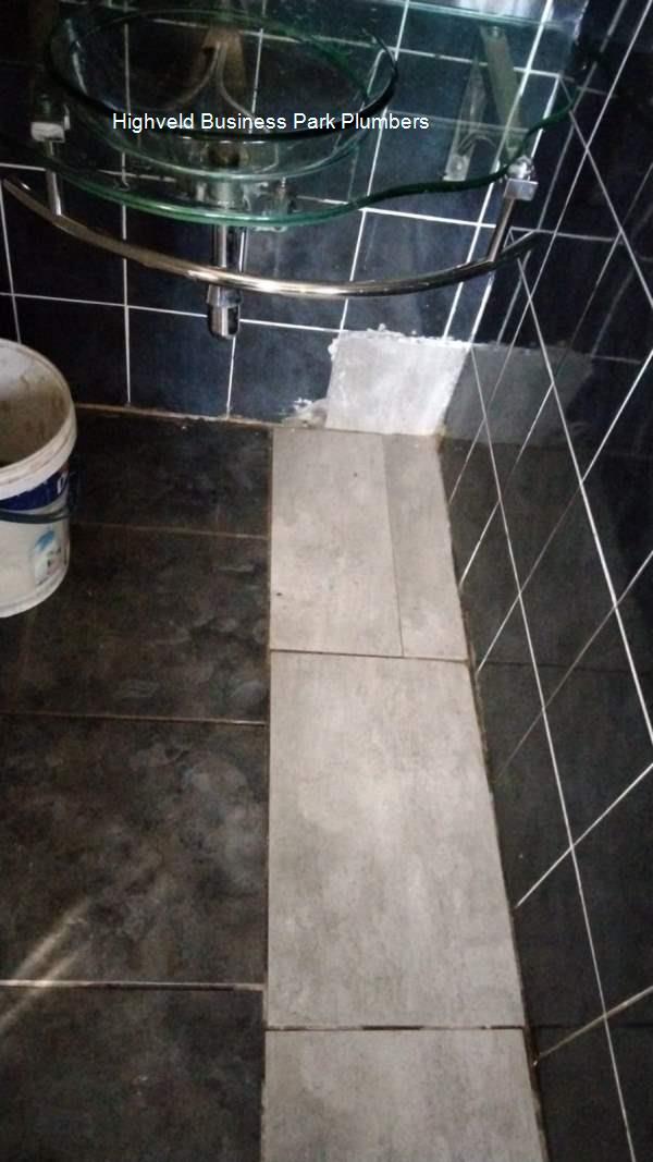 Highveld Business Park full plumbing services offering guarantees