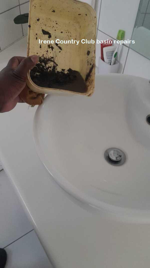 Irene Country Club basin repairs