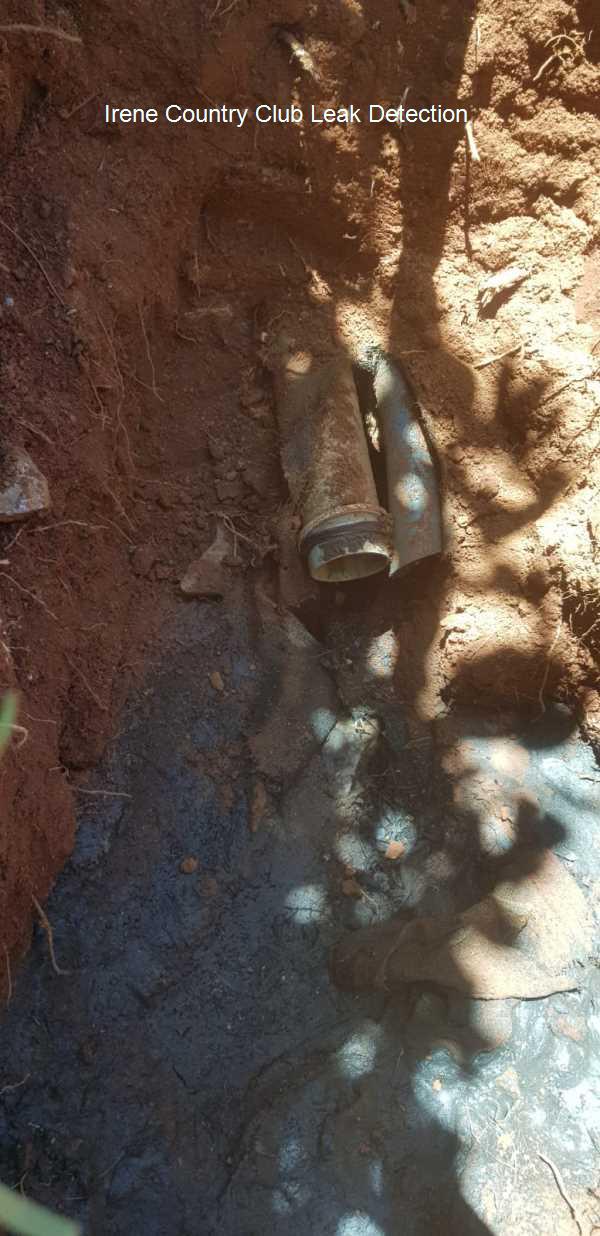Irene Country Club Leak detection