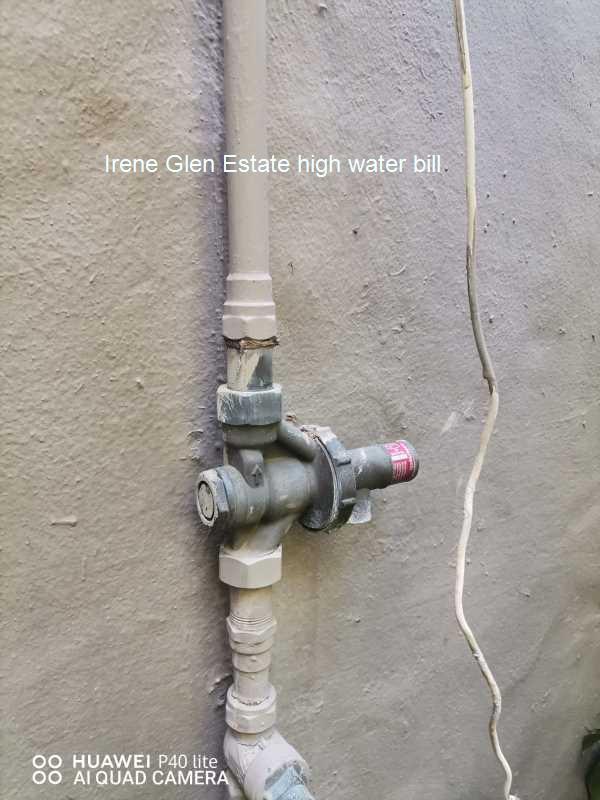 Reduce your high water bill in Irene Glen Estate