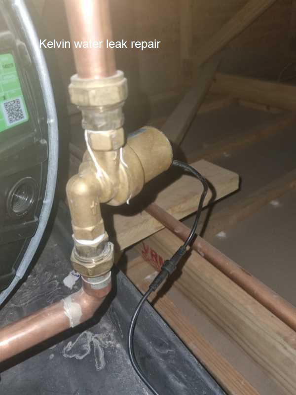 Kelvin water leak repair by qaulified plumbers done while you wait as we do carry stock on board.