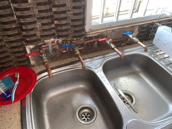 Faulty geyser element and thermostat repair in Florida Glen with open Geyser and visible components