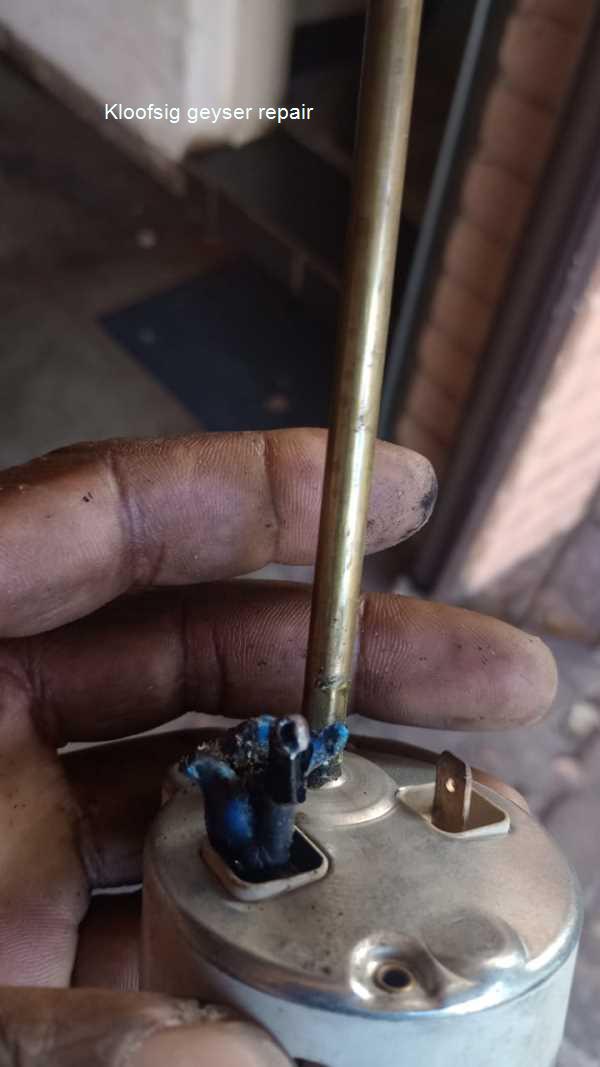 Kloofsig geyser repair