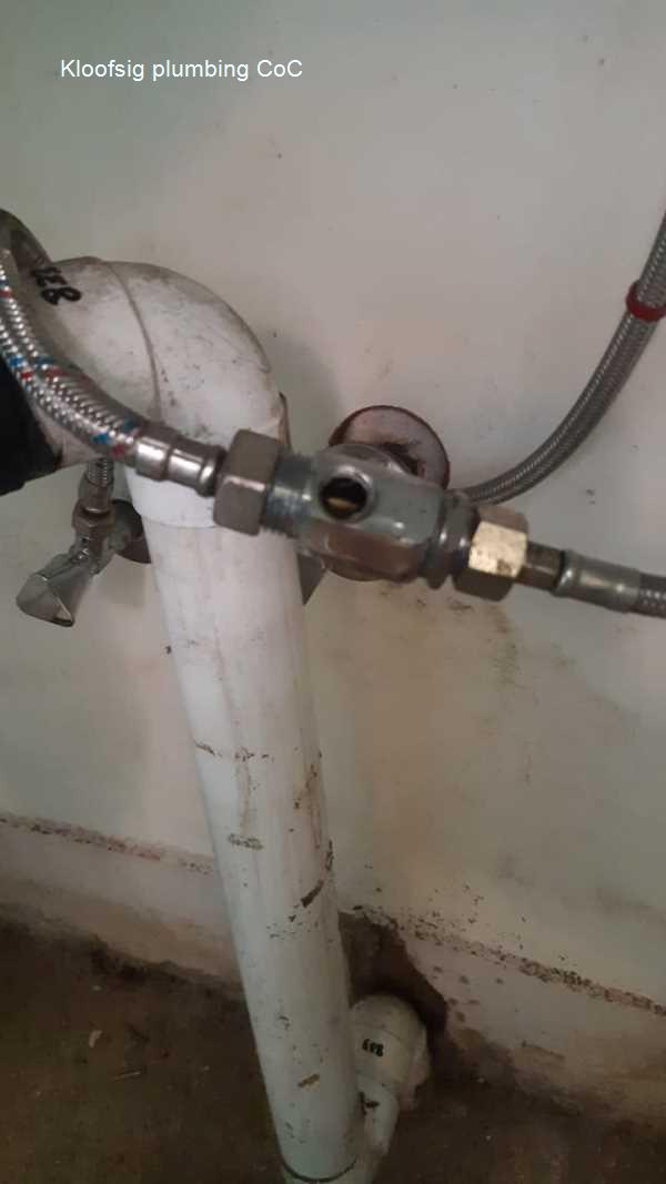 Kloofsig plumbing CoC