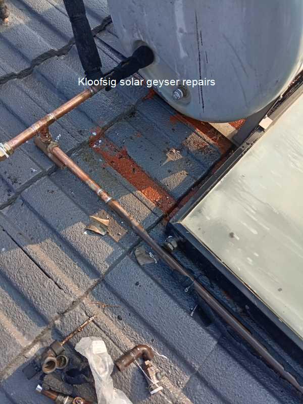 Kloofsig solar geyser repair teams offer free call out fees for any solar geyser repair in Kloofsig.