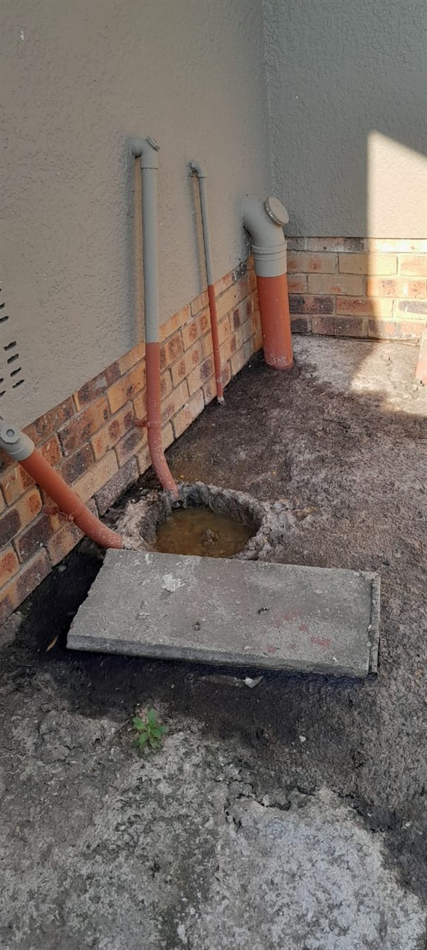 Drain now flows freely after repair