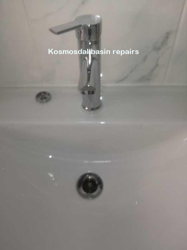 Kosmosdal basin repairs